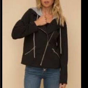 Hem & Thread hoodie jacket size medium
